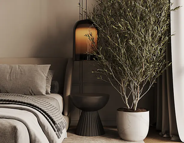 Atmospheric bedroom