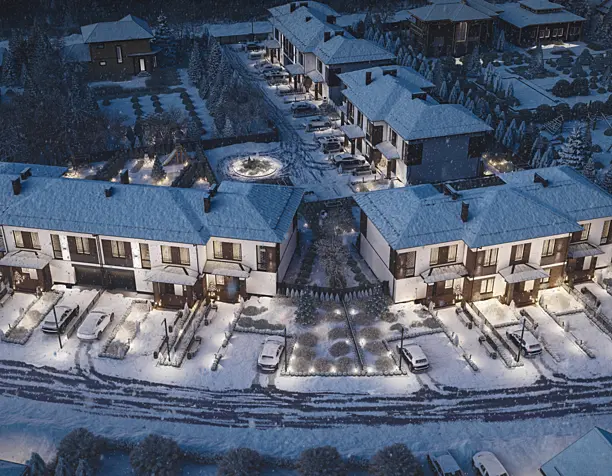 Winter townhouse