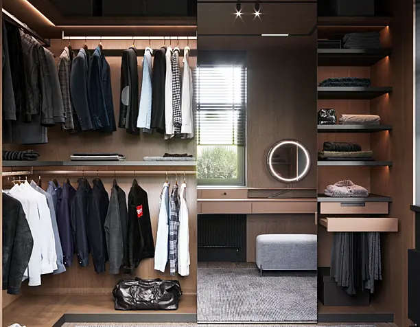 Men's dressing room