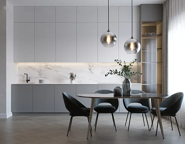 white  project ( kitchen)