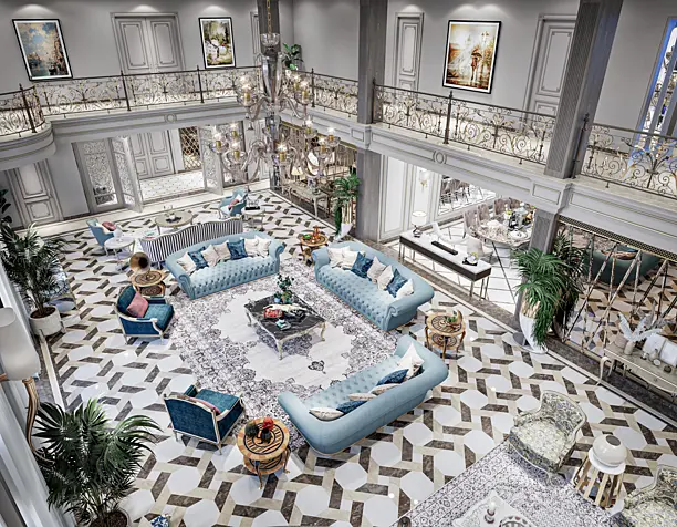 GNN luxury classic living room