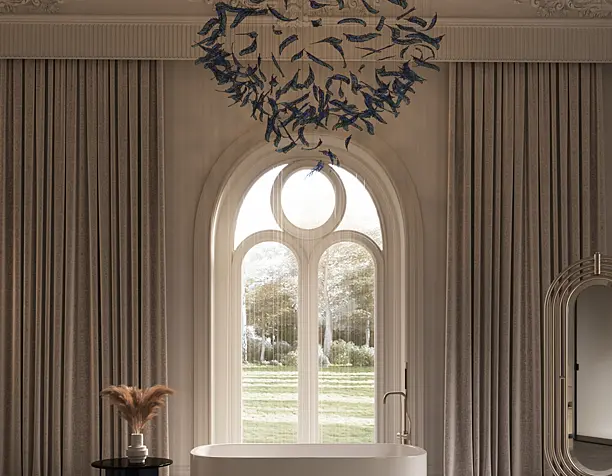 Villa Lago Maggiiore  ( ванная в светлом варианте )  bathroom
