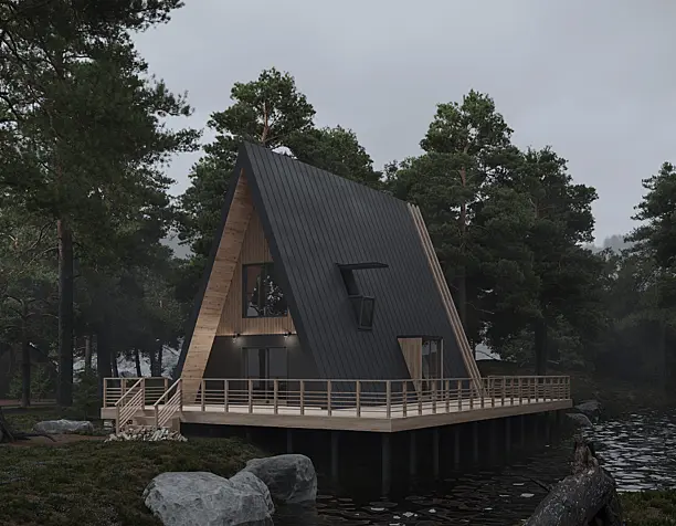 House in the woods