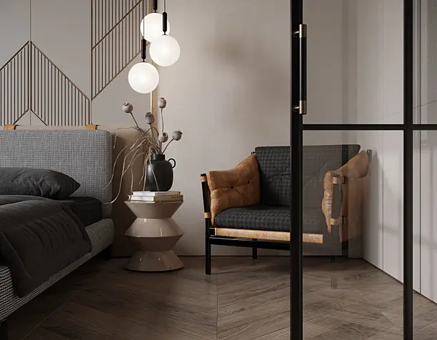 Contemporary bedroom