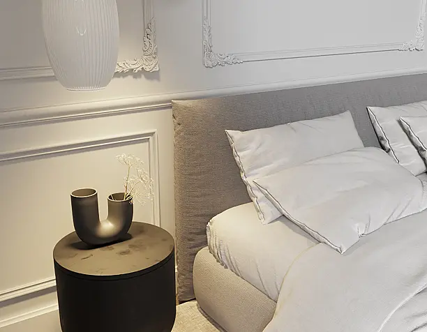 White bedroom