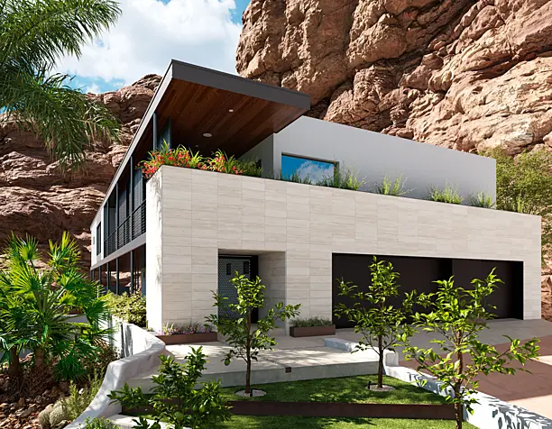 Red Rocks house into Arizona