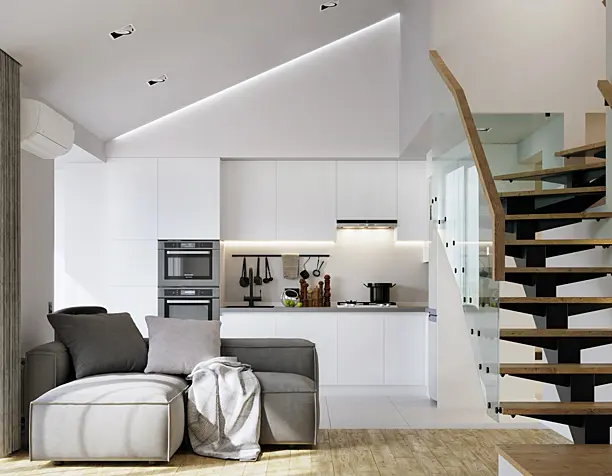 Design project of appartment in Kyiv region