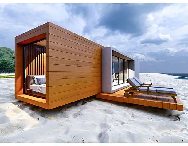Minimal Container House Concept