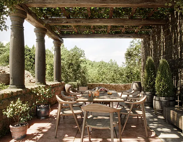 Summer terrace | Outdoor Dining Space
