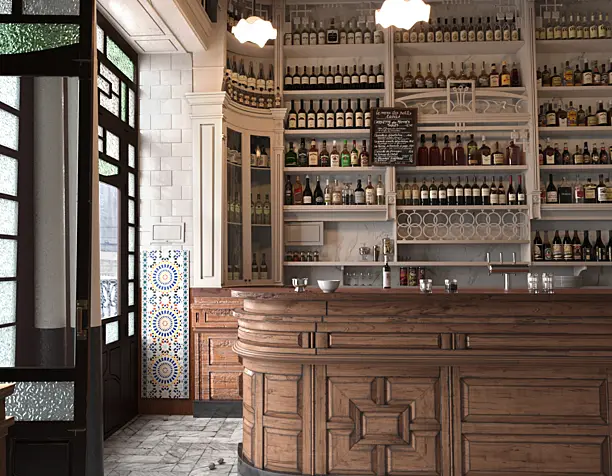 Bar "El Rinconcillo" (сделано по референсу)