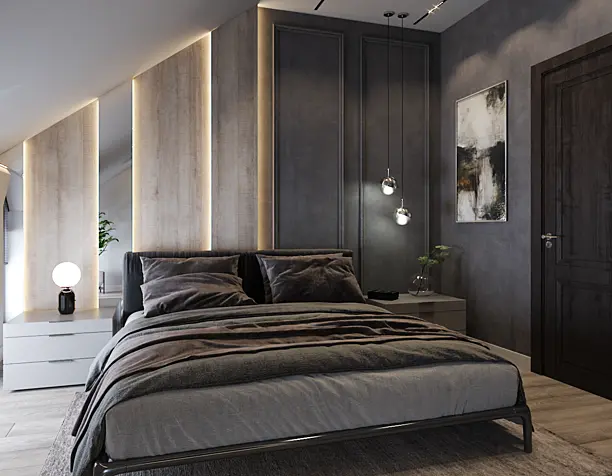 Modern bedroom