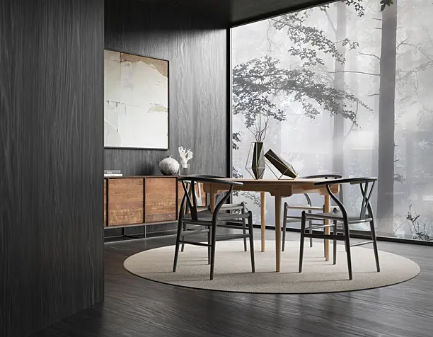 Black Room in Wood