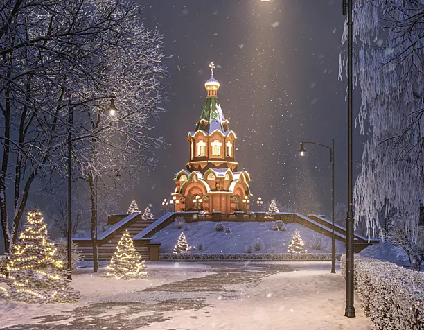 Свято-Никольский храм-памятник. г.Красноярск