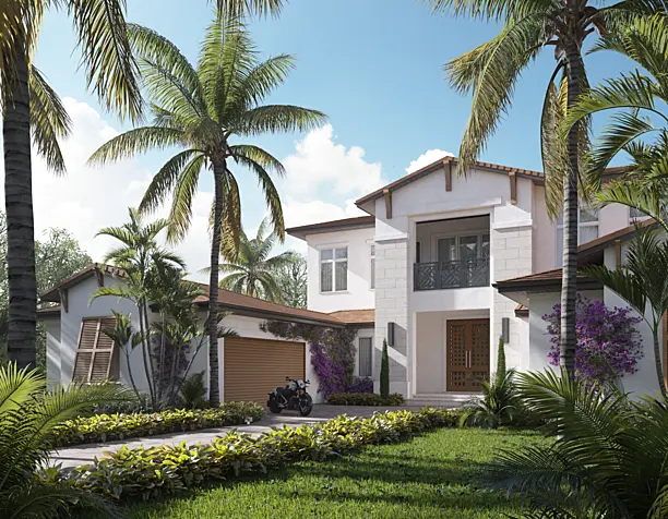 Mediterranean style house
