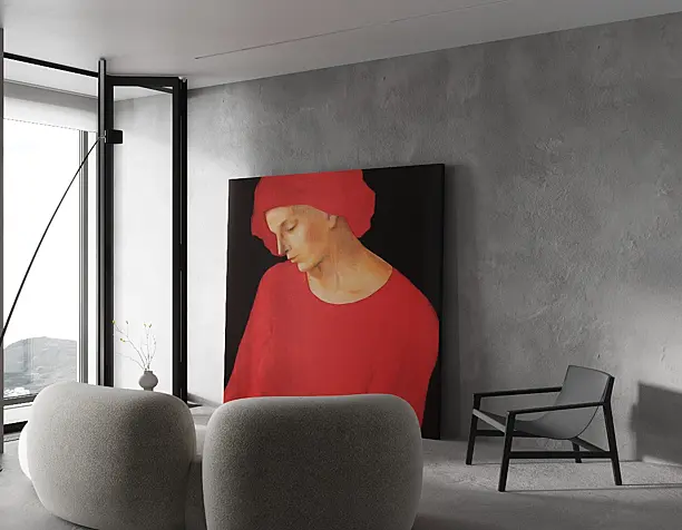 red accent