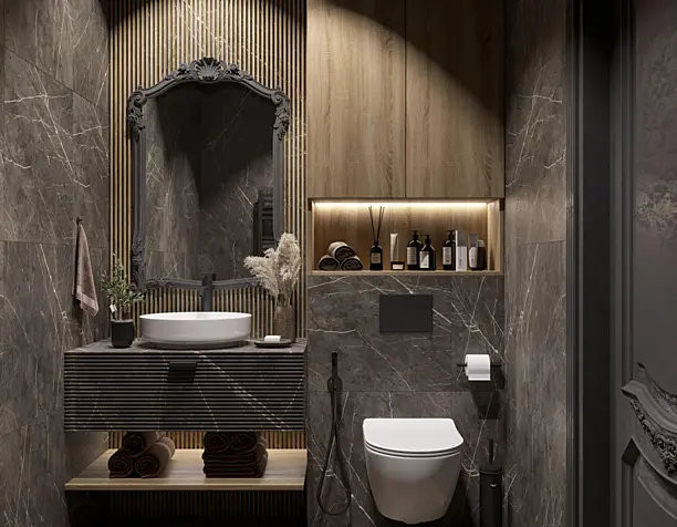 Neoclassic bathroom styles ideas