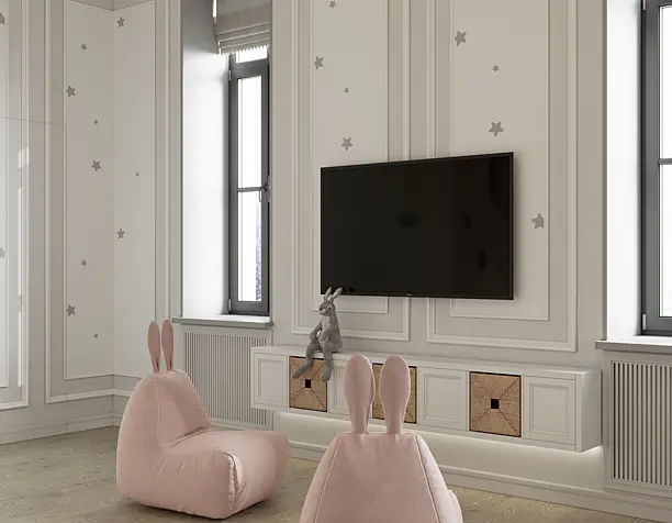 BEIGE KIDSROOM