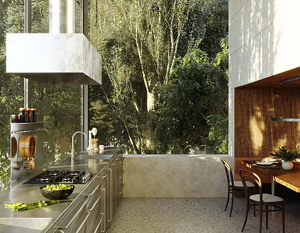 Peter Zumthor's Kitchen