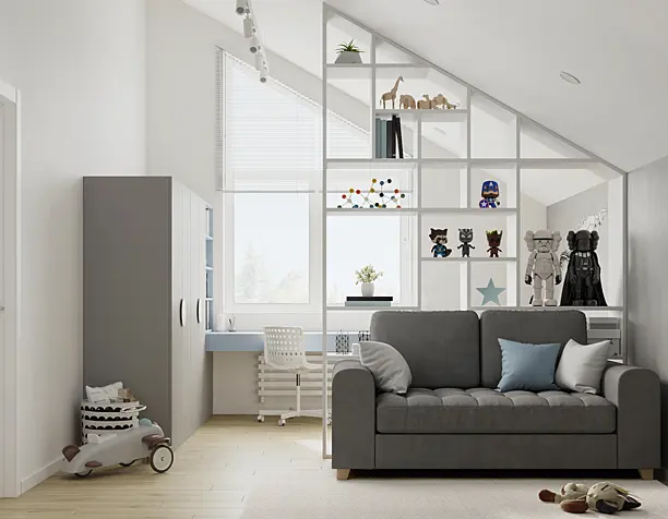 CHILDREN'S ROOM FOR A BOY