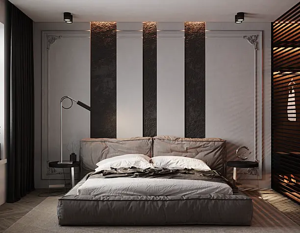 Interior of the bedroom