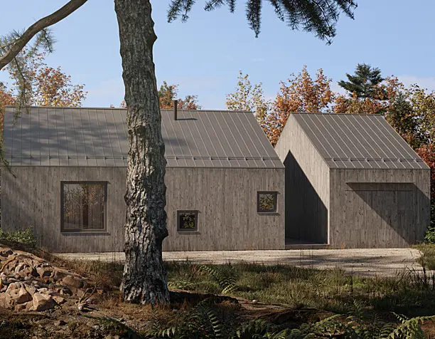 La Brèche House. Nature Humaine (сделано по референсу)