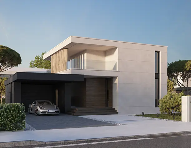 High tech exterior visualization