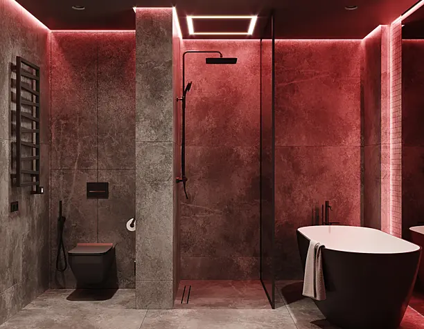 Open Space Apartment in Kyiv (BathRoom)