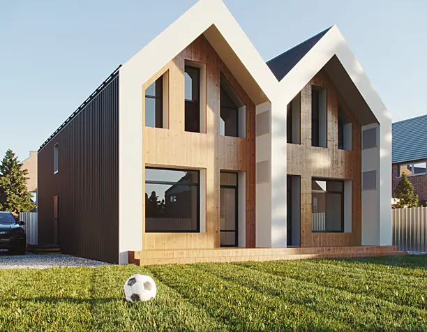 Double House 2 (сделано по референсу)