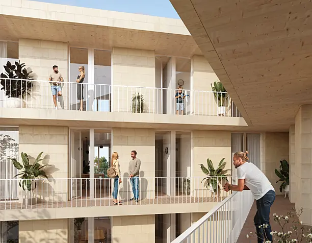Сourtyard in Ibiza