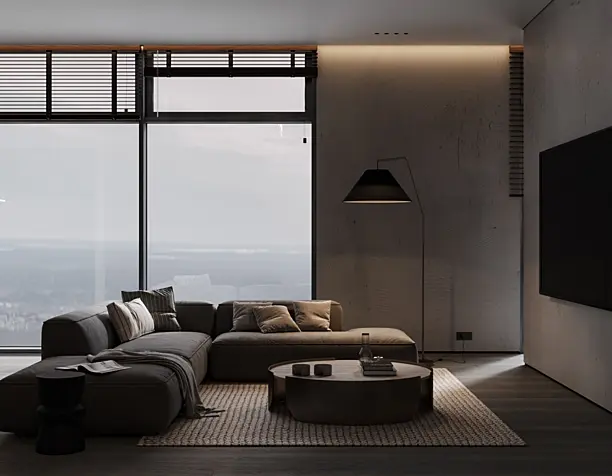 Grey apartment