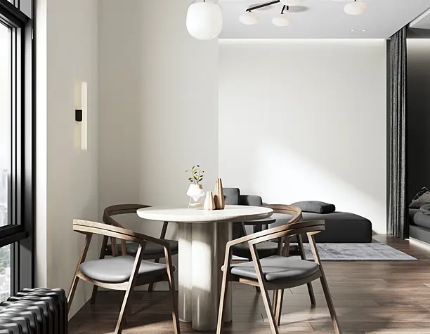 Light apartment