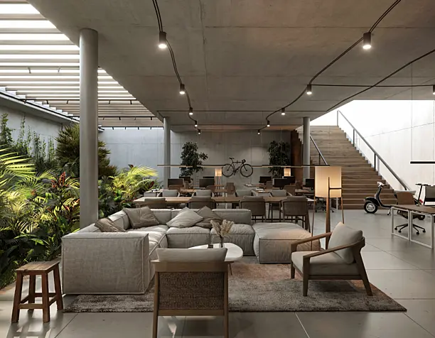 Underground office design