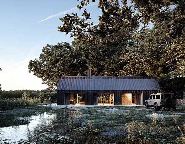 Cabin in the forest
