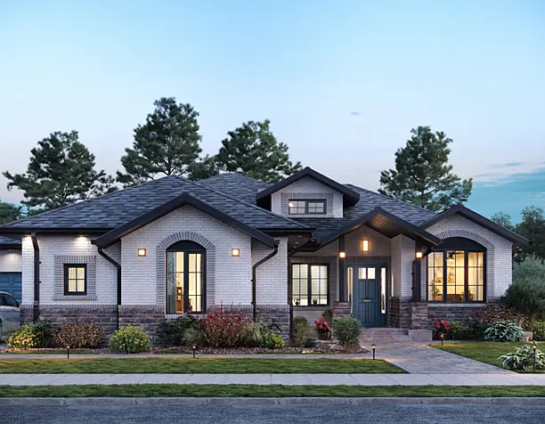 Residential building in America