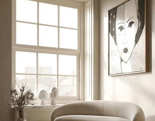 Neutral decor minimalist interior