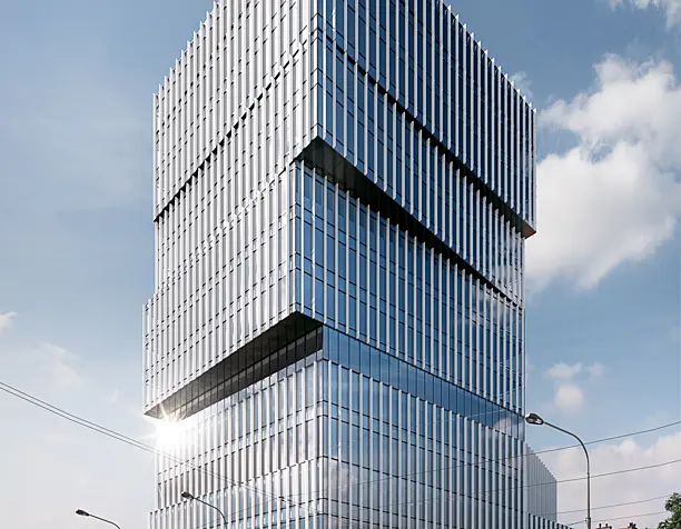 Silver Tower Center (сделано по референсу)