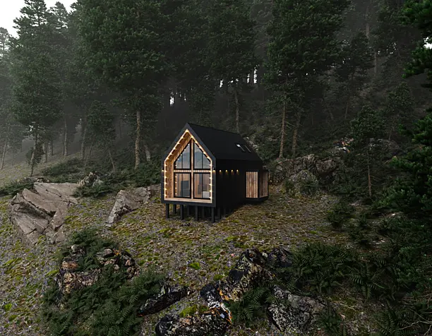 Домик в лесу