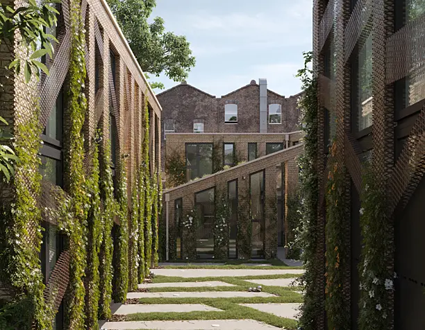 Forest Mews | CGI (сделано по референсу)