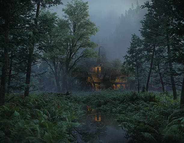 CGI Village 3D