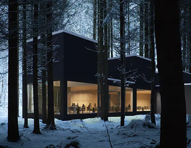 Restaurant, Finland/Rovaniemi