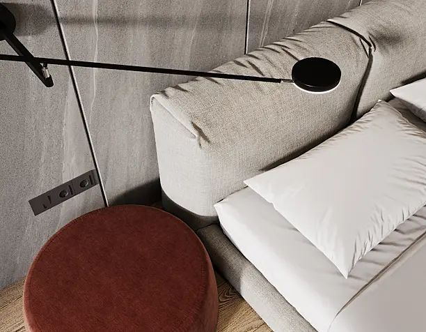 Bed room in saint petrburg