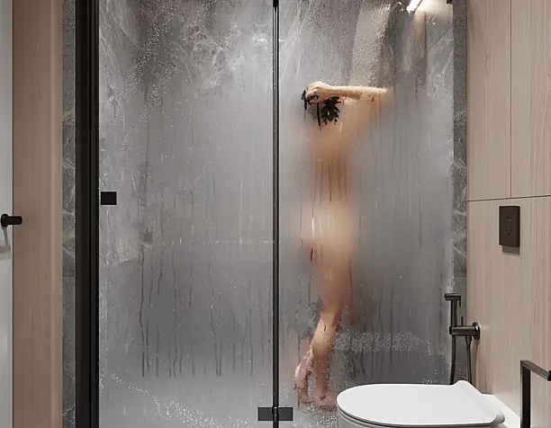 bathing girl