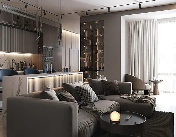 Visualization of an apartment