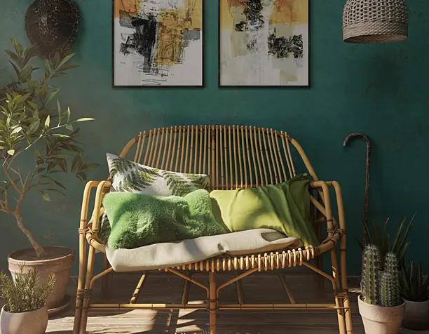 Old mini interior design
