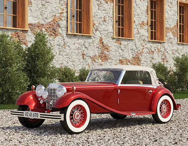 Mercedes Benz render
