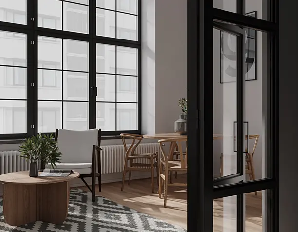 Small stylish loft in Stockholm (сделано по референсу)