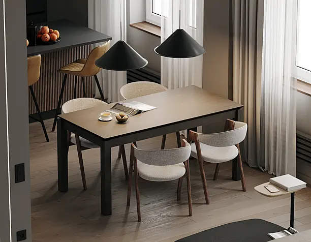 Living-kitchen room