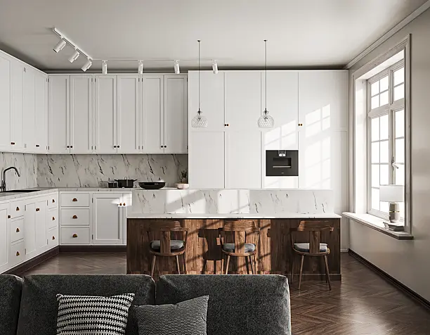 KITCHEN-LIVING ROOM DESIGN Ideas