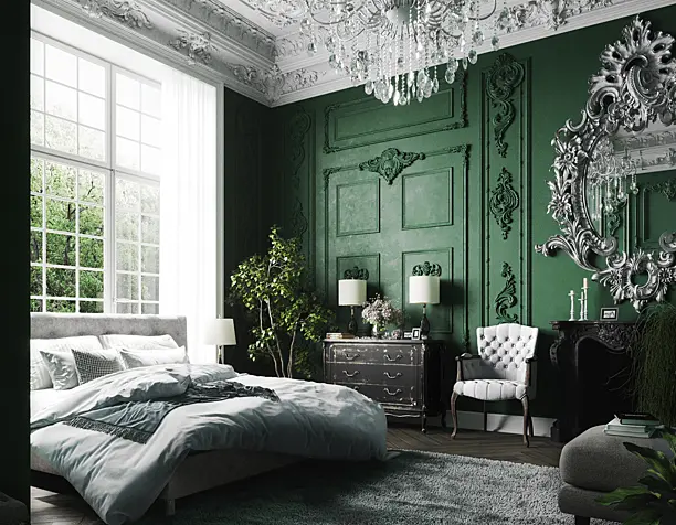 GREEN ROOM (сделано по референсу)