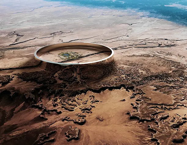 "Not a Line". Conceptual city